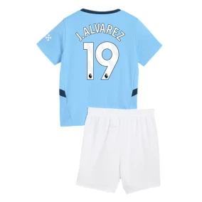 Prima Maglia J. Alvarez Manchester City 2024/2025 Bambino